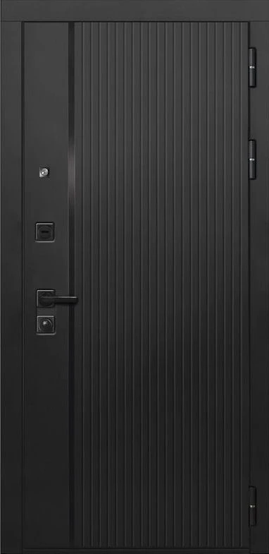 Входная дверь ДвериПРО Л-45 Под покраску DPRO226192 внешняя сторона